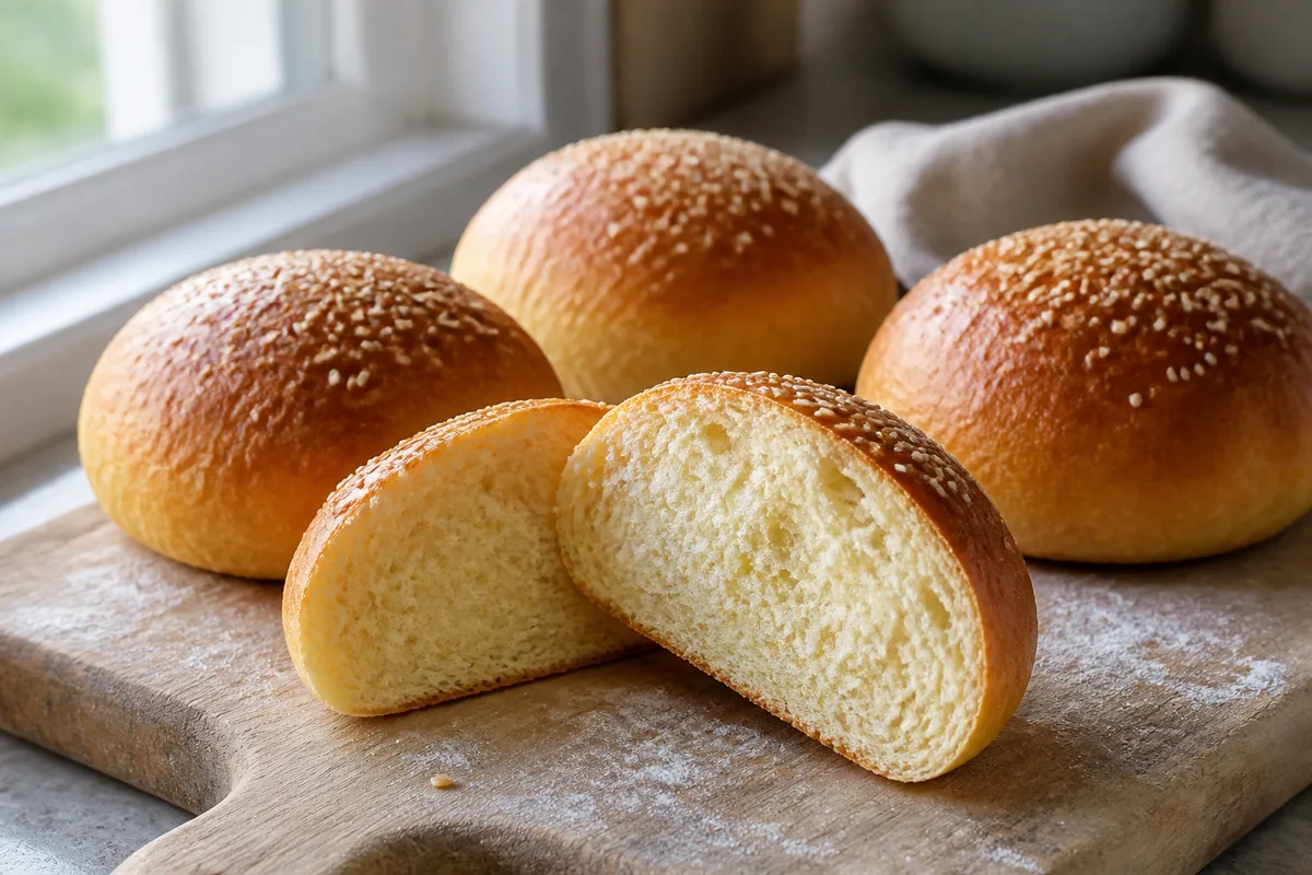 Pain burger maison : la recette des buns moelleux