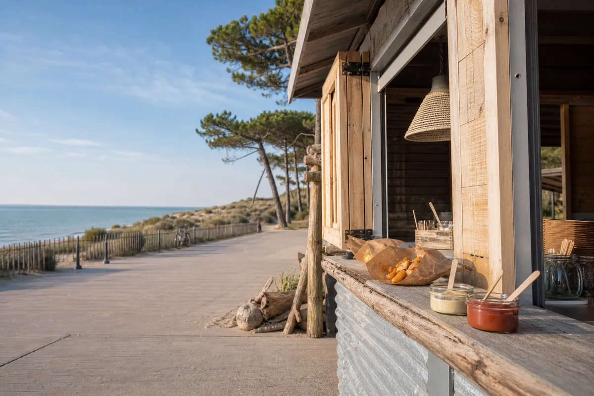 Manger à Lacanau